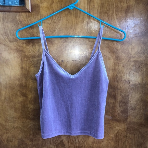Forever 21 Tops - Forever 21 Velvet Crop Top Size S